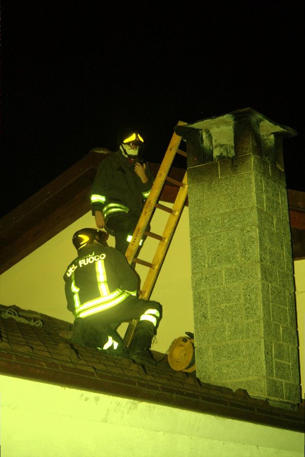 Incendio camion Gennaio 2012